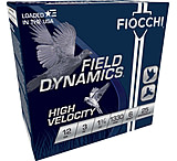 Image of Fiocchi Hi Velocity Lead 12 Guage 1 3/4oz 3in 6 Shot Shotgun Ammunition