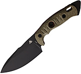 Image of Fobos Knives Alaris Fixed Blade Grn/Org FOB041