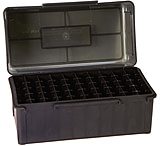 Frankford Arsenal Reloading Tools Hinge-Top Ammo Box, #512, 22BR, 6.8 Rem SPC, 7.62x39 50 ct., 1083793