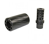 Image of Guntec USA AR-15 Muzzle Comp w/QD Blast Shield