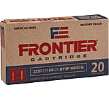 Image of Hornady Frontier .223 Remington 68 Grain Boat-Tail Hollow Point Centerfire Rifle Ammunition