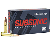 Image of Hornady Subsonic 7.62x39 255 Grain Sub X Brass Riffle Ammunition