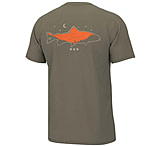 Image of HUK Performance Fishing Moon Trout Short Sleeve Shirt - Men's