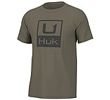 HUK Performance Fishing Huk Stacked Logo Tee - Mens, Overland Trek, 3XL, H1000427-319-XXXL