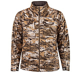 Image of Huntworth Elkins Mid Weight Disruption Windproof Soft Shell Jacket Grid Fleece Interior - Mens