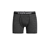 Icebreaker Anatomica Boxers w/ Fly - Men's, Gritstone Heather, Medium, IB103030038M