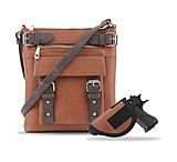 Image of Jessie &amp; James Hannah Concealed Carry Lock and Key Crossbody CCW Handbag