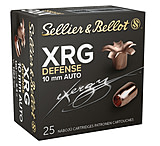 Image of Sellier &amp; Bellot XRGDefense 10mm Auto 130 Grain Jacketed Hollow Point Brass Cased Pistol Ammunition