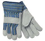 Image of MCR Safety A Shoulder Leather Palm Work Gloves, 2.5in Plasticized Safety Cuff