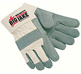 Image of MCR Safety Big Jake Premium A+ Side Leather Palm Work Gloves w/2.75 Inch Safety Cuff &amp; Double Palm - Men's