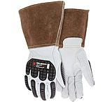 Image of MCR Safety Grain Goat Mig Kevlar Lined Welding Work Gloves w/ TPR - Men's