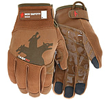 Image of MCR Safety Mechanics Gloves with Taskfit Design, Goatskin Leather Palm and Nylon Spandex Back