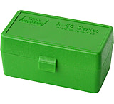 MTM Case-Gard 50 Rifle Ammo Boxes .22 Hornet &amp; .30 Carbine Green