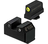 Image of Night Fision Glock Tritium Stealth Yellow Front/Square Night Sight Set