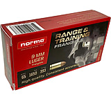 Image of Norma Range Training Frangible 9mm Luger 65 Grain Norma Frangible Brass Cased Centerfire Pistol Ammunition