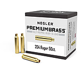 Image of Nosler 10056 Centerfire Rifle 204 Ruger Brass 50 Per Box