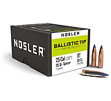 Image of Nosler 25115 Ballistic Tip Hunting 25 Caliber .257 115 GR Spitzer Point 50 Box