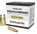 Image of Nosler 6.5x55mm Swedish Mauser Premium Brass