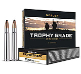 Image of Nosler Safari .375 H&amp;H Magnum 300 Grain Nosler Partition Nickel Plated Brass Cased Centerfire Rifle Ammunition