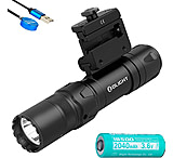 Image of Olight Odin GL Mini Rechargeable Rail Mount Green Beam Combo LED Flashlight