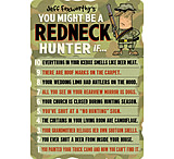 Image of Open Road Brands Emb Tin Sign Jeff Foxworthy Redneck Hunter