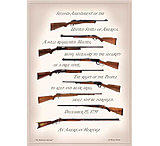 Image of Open Road Brands Emb Tin Sign Second Ammendment Nra 13&quot;x18&quot;