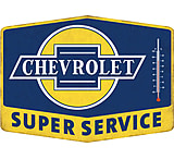 Image of Open Road Brands Thermometer Emb Tin Sign Super Chevy Svc