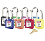 Image of Master Lock 6 Pin Red Safety Lock-out Padl 410RED