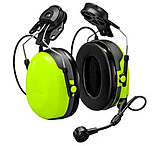 PELTOR CH-3 Headset w/Ptt Hard Hat Attached, Black/Yellow, MT74H52P3E-111