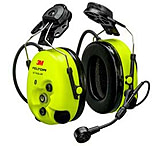 PELTOR WS Protac XPI FLX2 Headset Hard Hat Attached, Black/Yellow, MT15H7P3EWS6-111