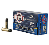 Image of PPU Handgun .32 S&amp;W Long 98 Grain Lead Round Nose Brass Cased Pistol Ammunition