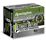 Image of Remington Ultimate Defense Full-Size .45 ACP +P 185 Grain Bonded Jacketed Hollow Point Centerfire Pistol Ammunition