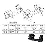 Image of Sako TRG Optilock Scope Mount