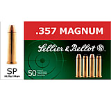 Image of Sellier &amp; Bellot 357 Magnum 158 Grain Soft Point Brass Cased Pistol Ammunition