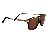 Image of Serengeti Empoli Single Vision Prescription Sunglasses, Shiny Dark Tortoise Frame-7761SV