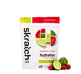 Skratch Labs Hydration Sports Drink Mix, Raspberry Limeade with Caffeine, 440g, 20 Serving Bag, SDM-RL-440g