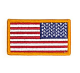 Image of Tac Shield American Flag Patch