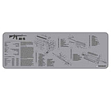 Image of Tekmat Armorers Bench Mat 12&quot;x36&quot; Ar-15 Grey