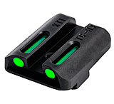 Image of TruGlo Brite-Site Tritium Fiber Optic TFO Handgun Night Sights, Green Front &amp; Rear