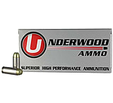 Underwood Ammo 10mm Auto 180 Grain Full Metal Jacket Nickel Plated Brass Cased Pistol Ammo, 50 Rounds, 241