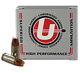 Image of Underwood Ammo 9mm Luger +P+ 115 Grain Solid Monolithic Nickel Plated Brass Cased Pistol Ammunition