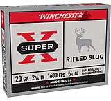 Image of Winchester Super-X Shotshell 20 Gauge 3/4 oz 2.75&quot; Shotgun Slug Ammunition