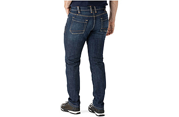 Image of 5.11 Tactical Defender Flex Slim Jeans - Mens, W38, L36, Stone Wash Indigo, 74465-648-38-36