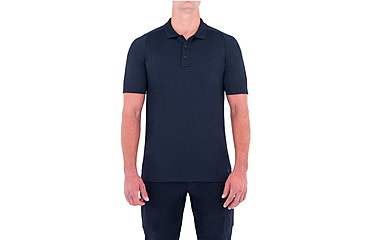 Image of First Tactical Mens Performance Ss Polo, Midnight Navy, Large 112509-729-L