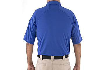 Image of First Tactical Performance Short Sleeve Polo - Mens, Academy Blue, 2XL, 112509-691-XXL