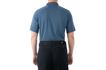 Image of First Tactical Performance Short Sleeve Polo - Mens, French Blue, Regular/3XL, 112509-484-3XL