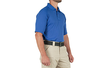 Image of First Tactical Performance Short Sleeve Polo - Mens, Regular, Academy Blue, 5XL, 112509-691-5XL-R