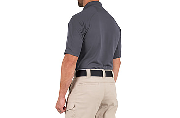 Image of First Tactical Performance Short Sleeve Polo - Mens, Regular, Asphalt, 5XL, 112509-015-5XL-R