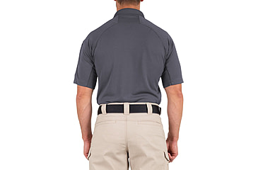 Image of First Tactical Performance Short Sleeve Polo - Mens, Regular, Asphalt, 5XL, 112509-015-5XL-R