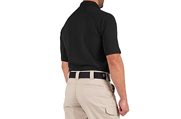 Image of First Tactical Performance Short Sleeve Polo - Mens, Regular, Black, 5XL, 112509-019-5XL-R